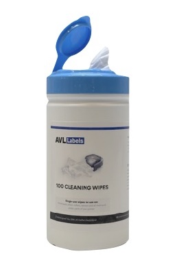 Wipes in tubs 100pcs